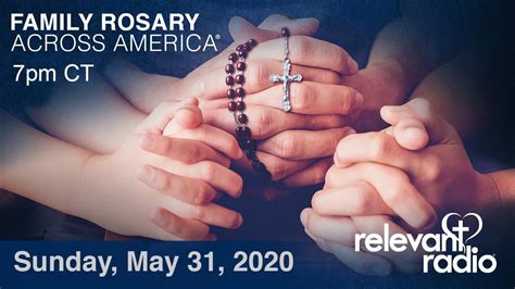 Welcome to the Family Rosary Across America As we lift our prayers up to Our Lord, through our Blessed Mother, let us contemplate tonight the Joyful. . Fr rocky rosary across america